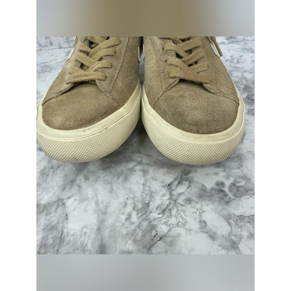 VEJA  Campo Suede Low-Top Sneakers Dune/White  Women’s Sz 8 - Picture 12 of 15